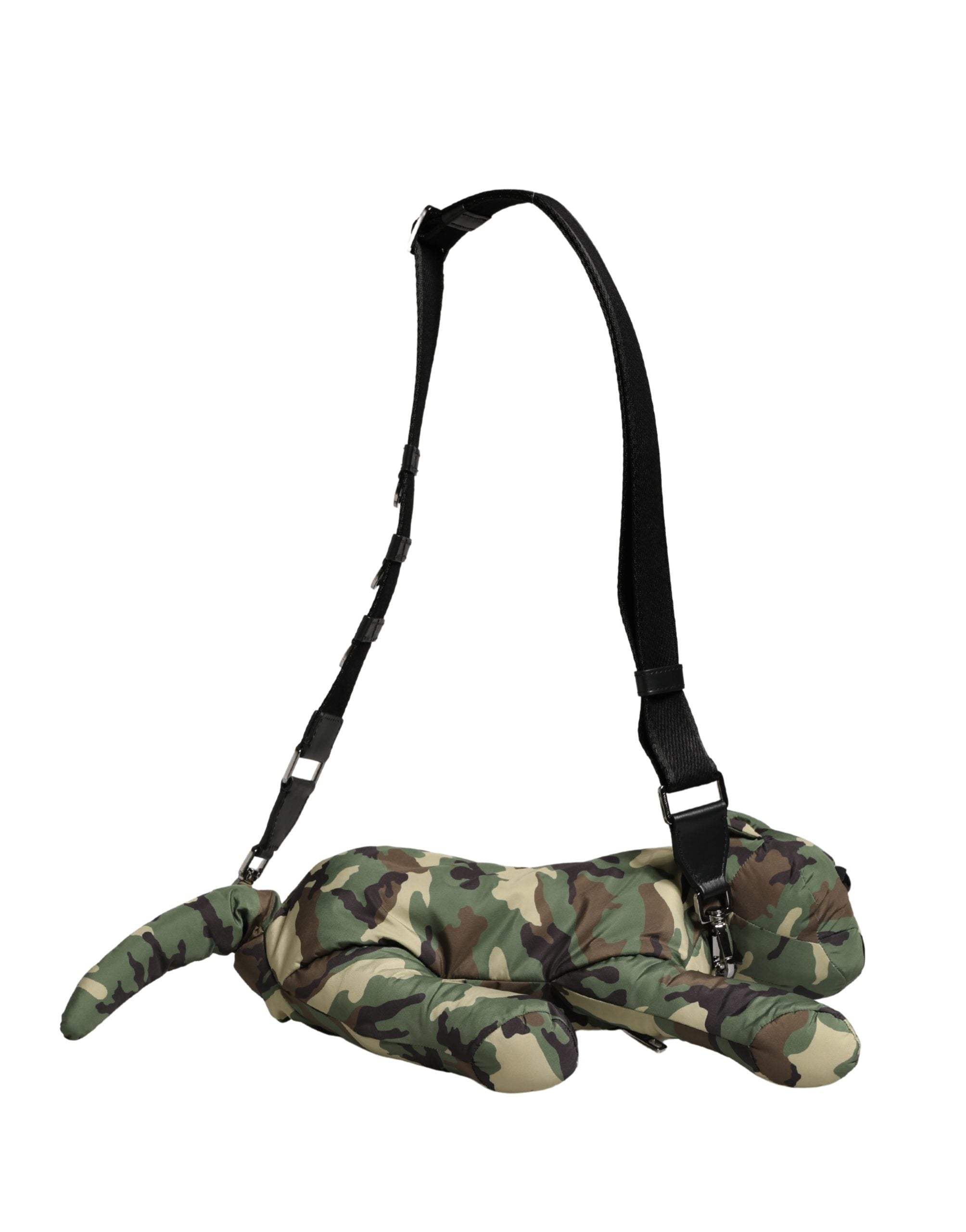 Multicolor Camouflage Animal Silhouette Waist Borse Bag