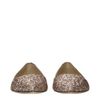 Pink Plastic Ballet Flats