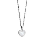 Gray Stainless Steel Necklace