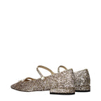 Pink Plastic Ballet Flats