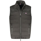 Black Polyester Men's Vest