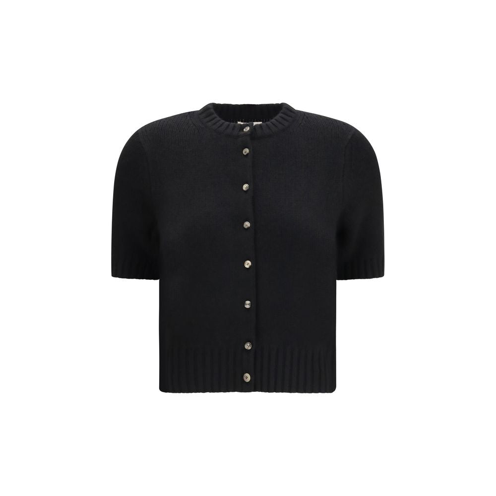 Black Cashmere Cardigan