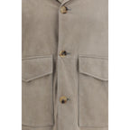 Bicolor Calf Leather Bos Taurus Clothing