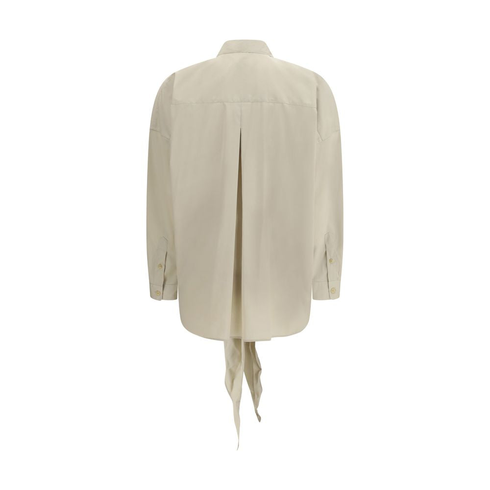 Beige Cotton Shirt