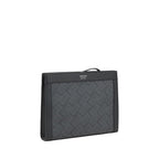 Black Polyethylene Clutch Bag
