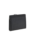 Black Polyethylene Clutch Bag