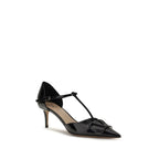 Black Calf Leather Bos Taurus Pumps
