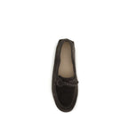 Brown Calf Leather Bos Taurus Slip-On Loafers