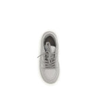 White Calf Leather Bos Taurus Athletic Sneakers