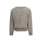 Brown Linen Sweatshirt