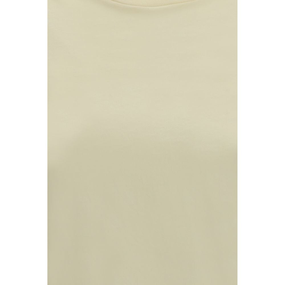 Beige Cotton T-Shirt