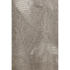 Beige Linen Polo Shirt