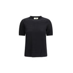 Black Viscose T-Shirt