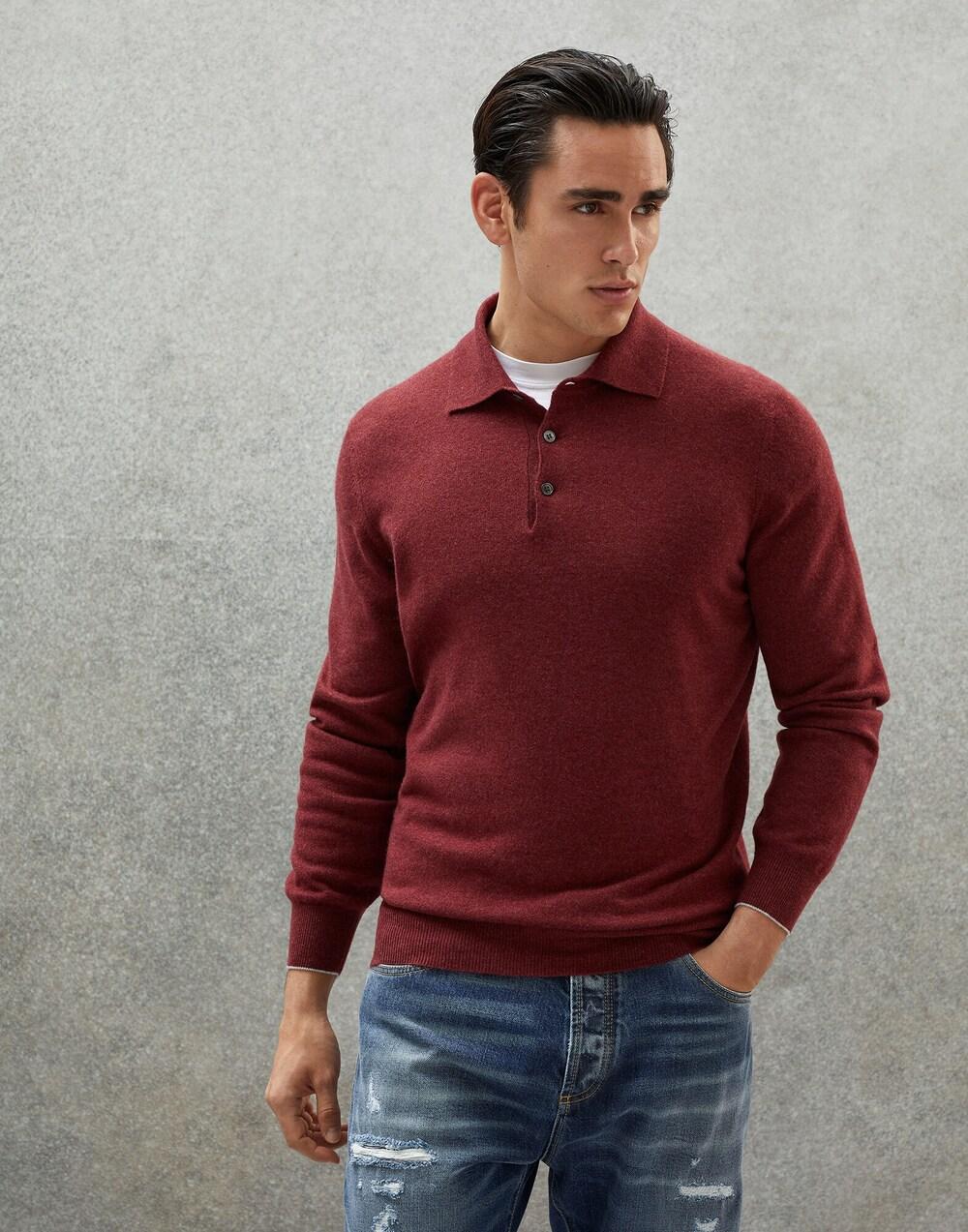 Red Cashmere Sweater