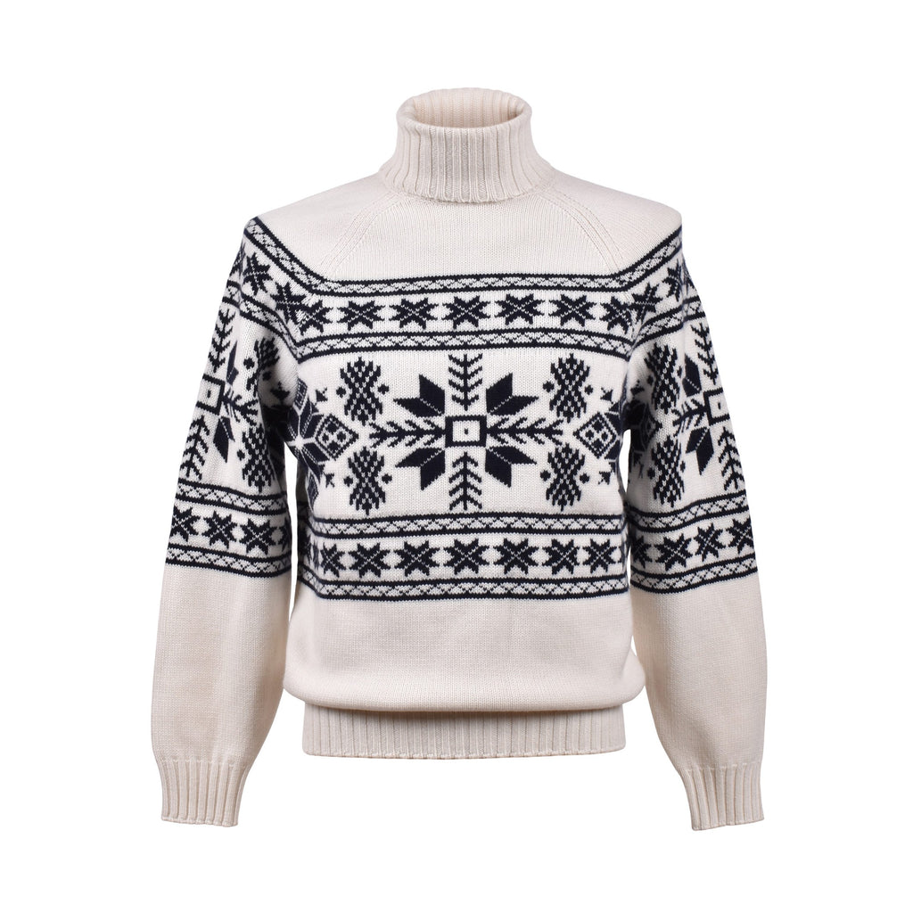 Bicolor Cashmere Sweater