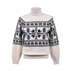 Bicolor Cashmere Sweater