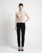 Beige Cashmere Sweater