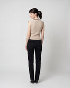 Beige Cashmere Sweater