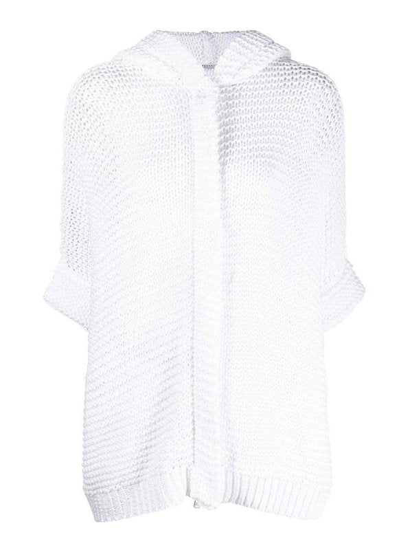 White Cotton Shell Jacket