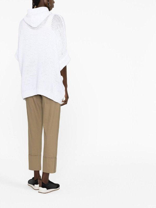 White Cotton Shell Jacket