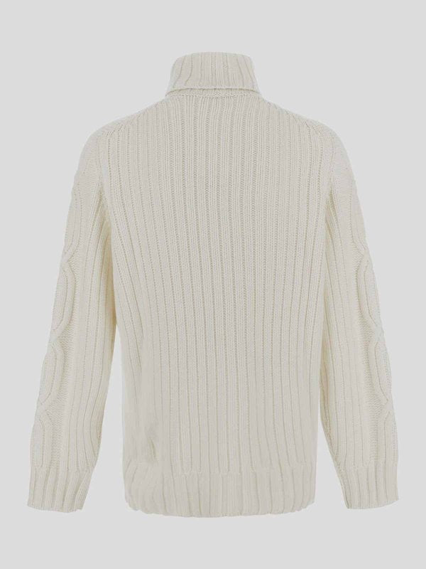 Beige Cashmere Sweater