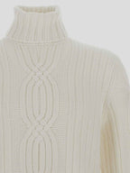 Beige Cashmere Sweater