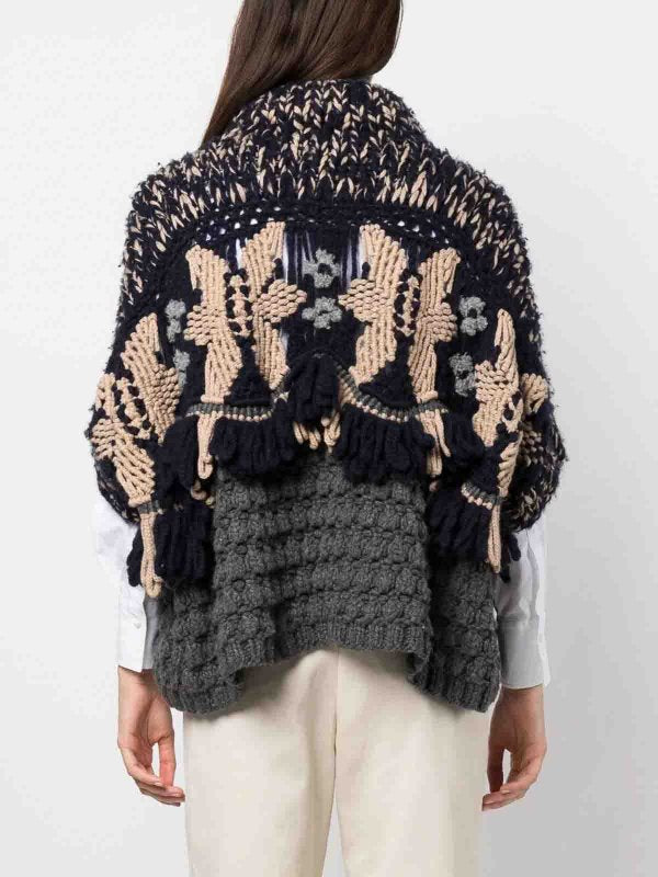 Bicolor Cashmere Sweater