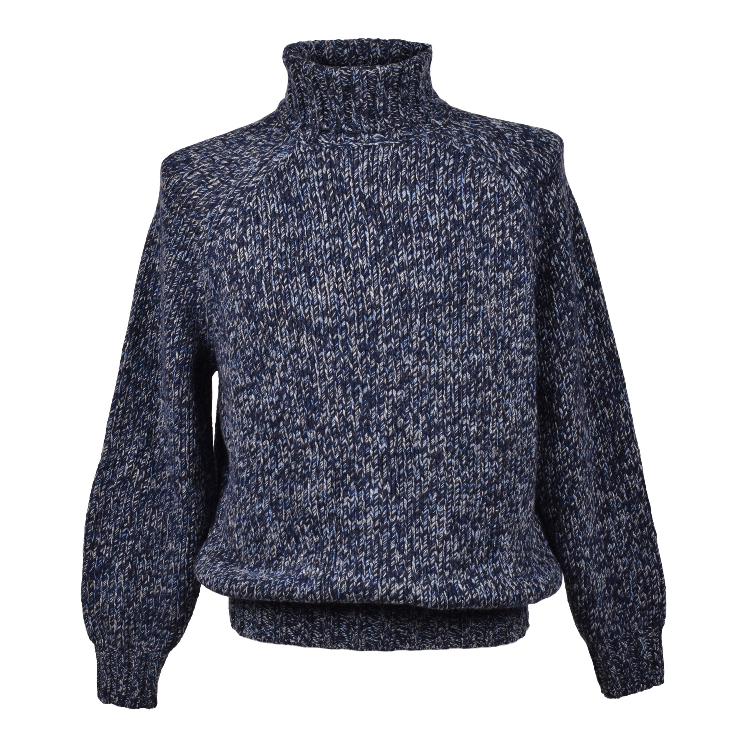 Blue Wool Sweatshirt