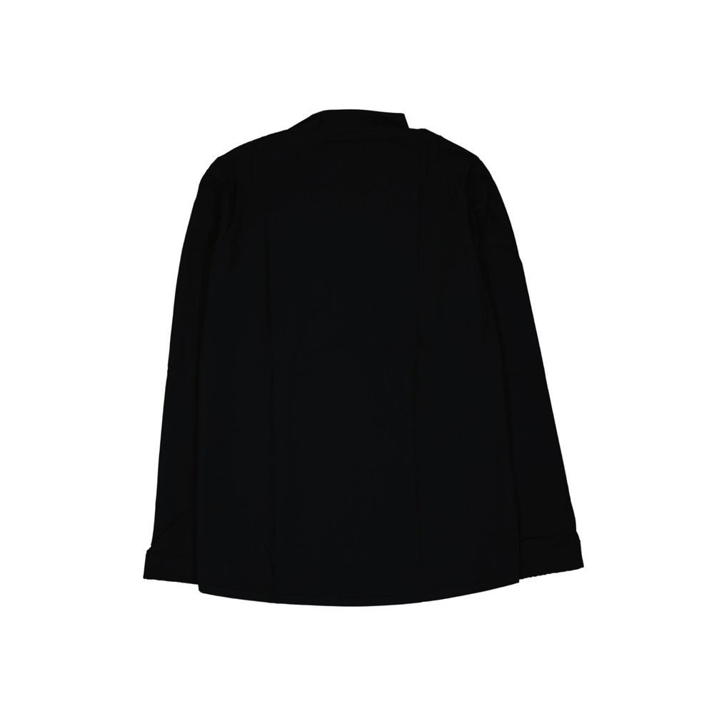 Black Elastane Sweatshirt
