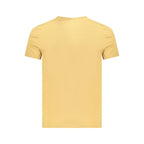 Beige Cotton Men T-Shirt