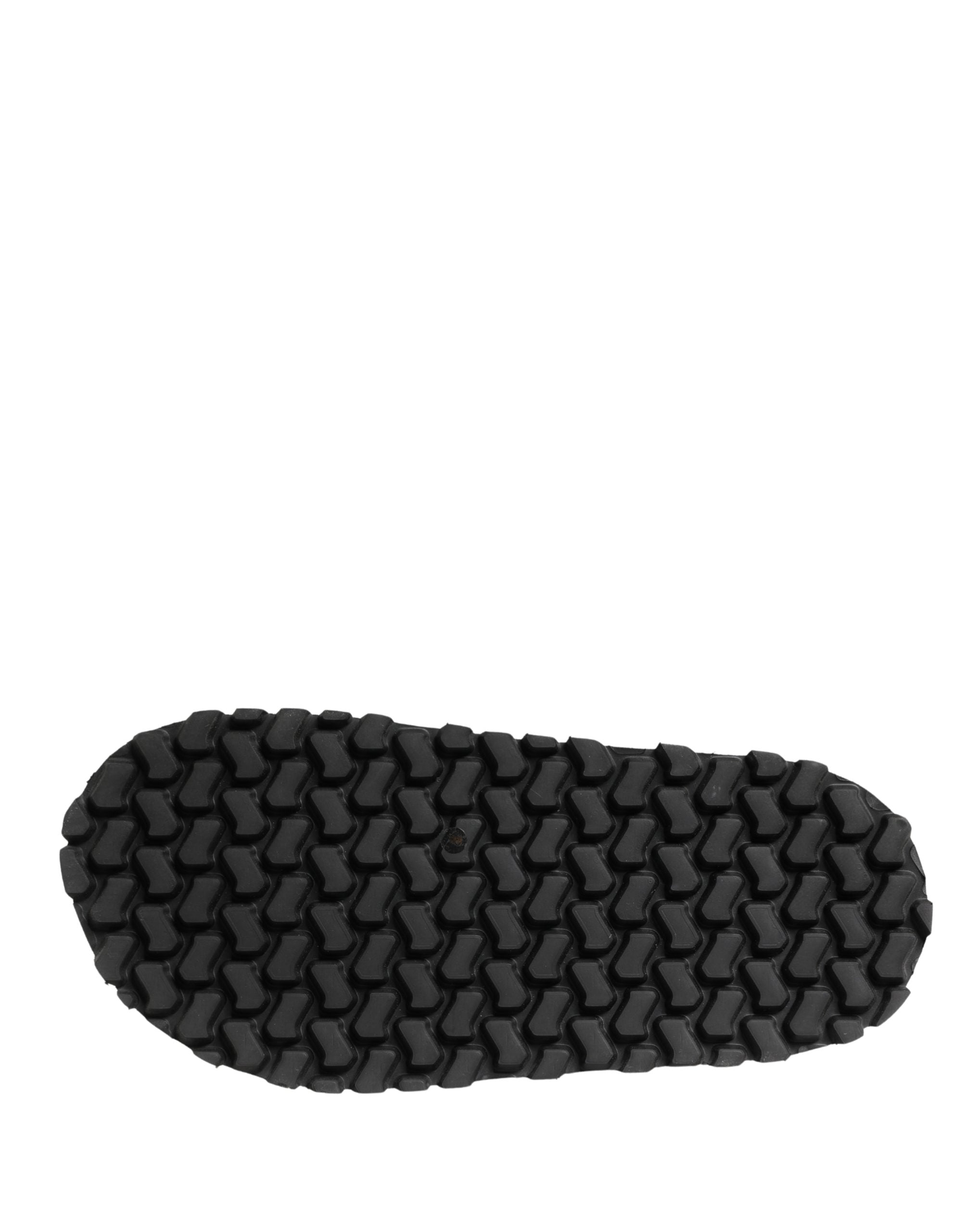 Black Logo Detailed Men Chunky Sandals Shoes