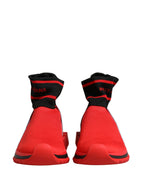 Red Black Sorrento Socks Sneakers Shoes