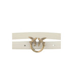 White Calf Leather Bos Taurus Regular Belt