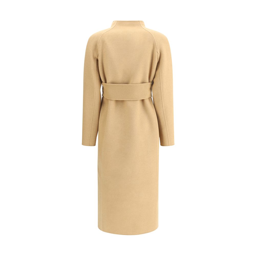 Beige Wool Coat