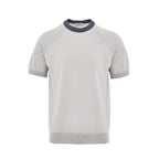 Beige Cotton T-Shirt
