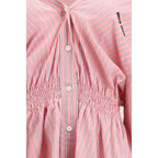 Multicolor Cotton Casual Dress