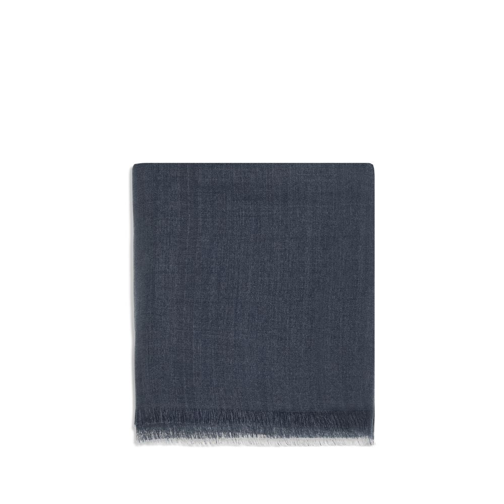 Blue Cashmere Scarf