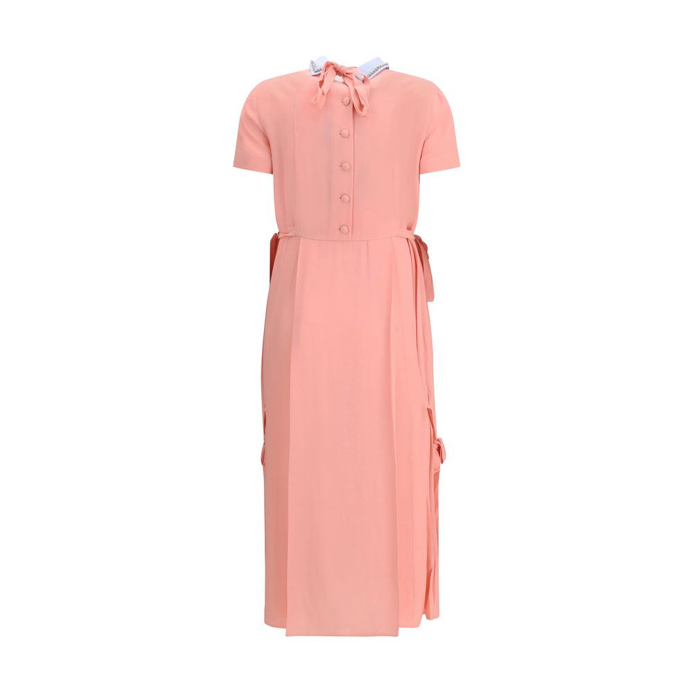 Multicolor Viscose Casual Dress