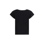 Black Cotton T-Shirt