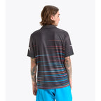 Black Polyester Polo Shirt