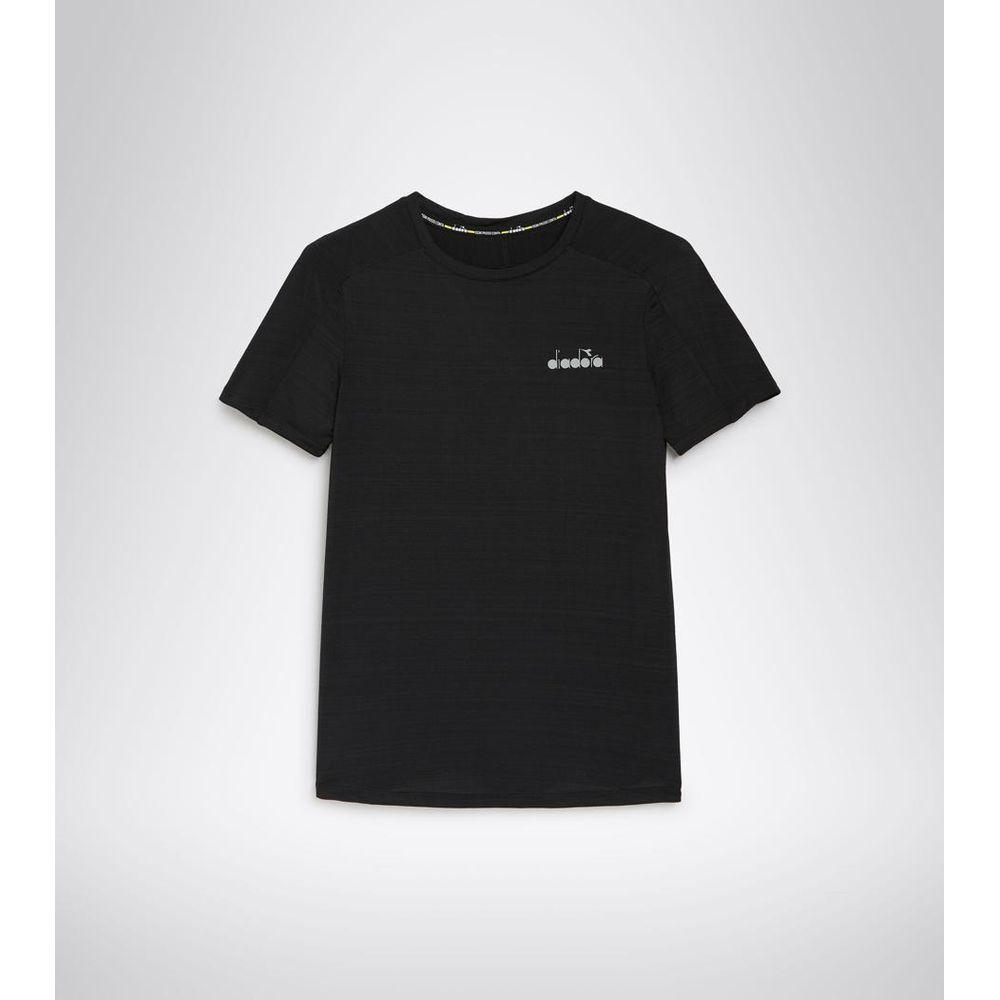 Black Polyester T-Shirt