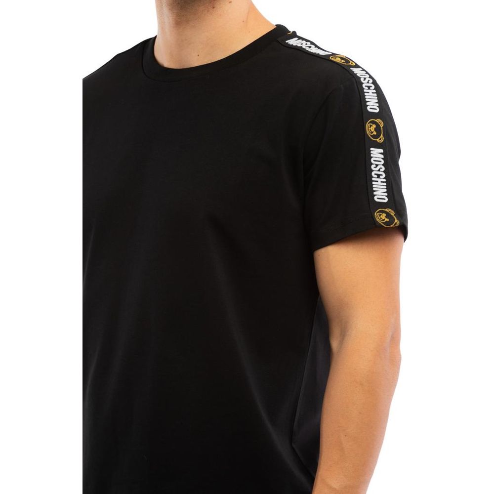 Black Cotton T-Shirt