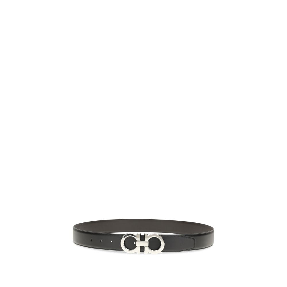 Black Leather Regular Belt