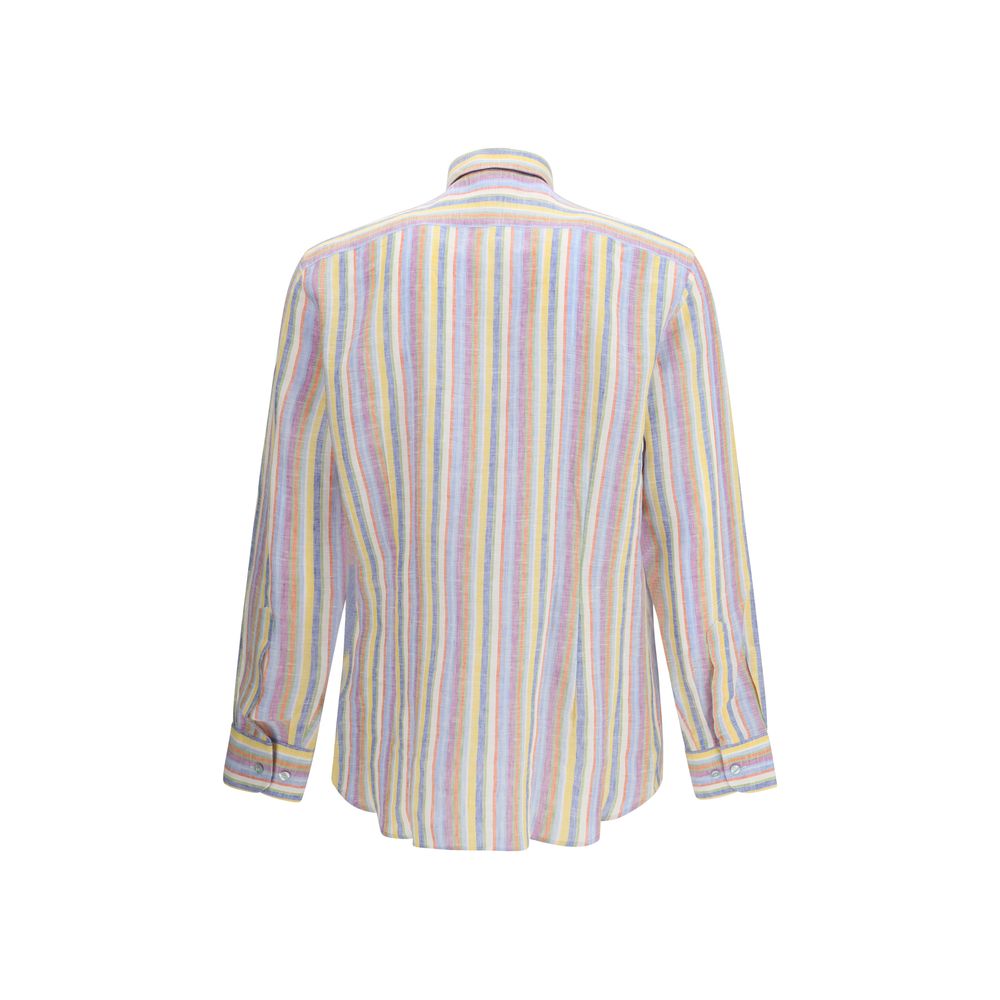 Multicolor Linen Shirt