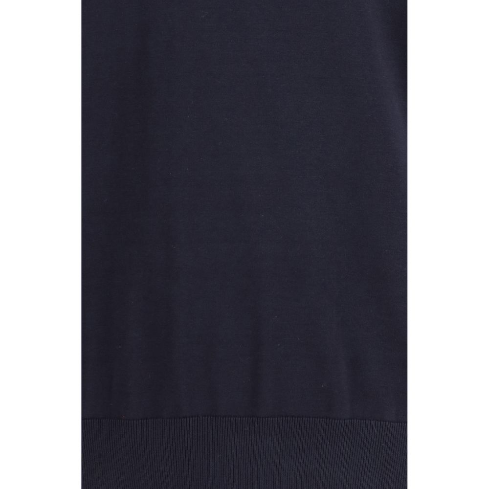 Blue Cotton Sweatshirt