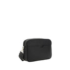 Black Cotton Shoulder Bag