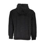 Black Cotton Mens Sweatshirt