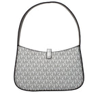 Gray Fabric Handbag