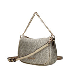 Gold Fabric Handbag