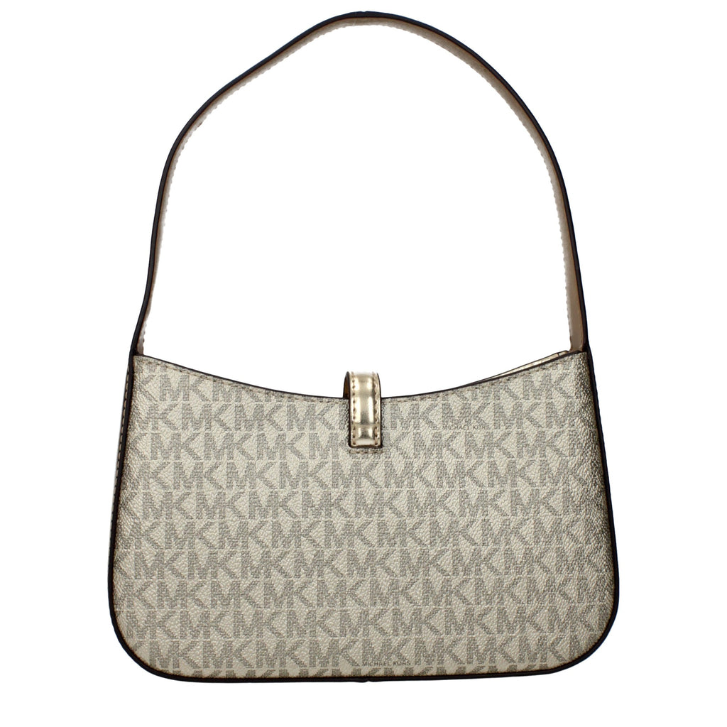 Gold Fabric Handbag